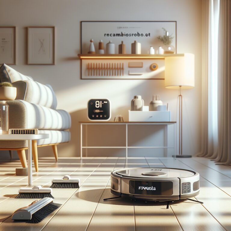 Cuida tu robot aspirador Rowenta: mantenimiento inteligente y recambios compatibles de alta calidad