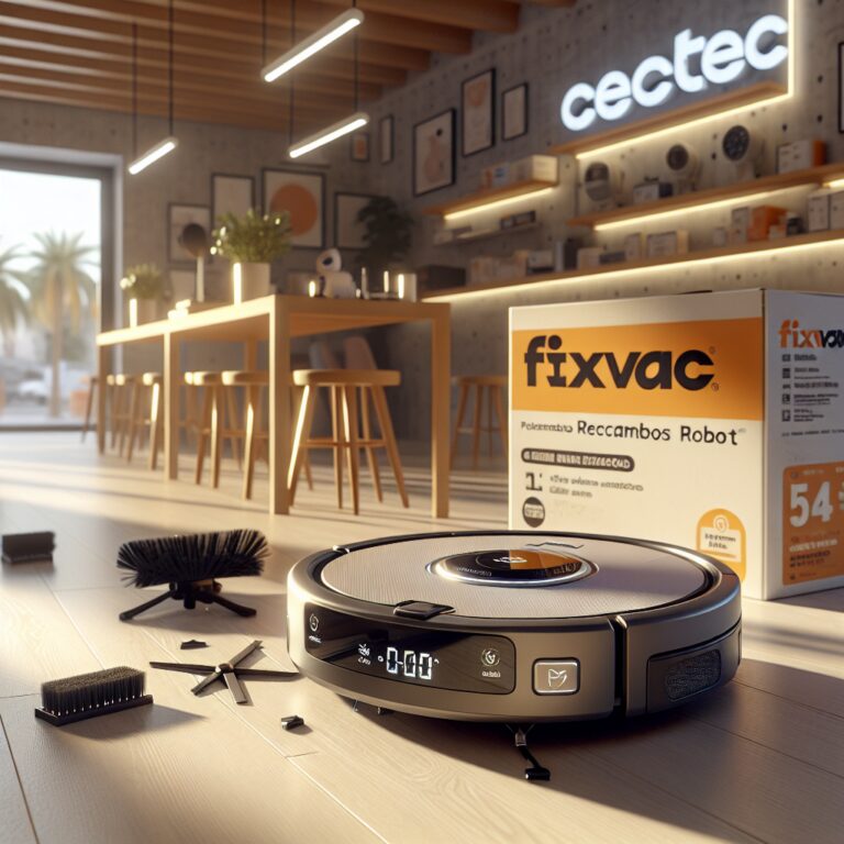Maximiza la eficiencia de tu Cecotec Rockstar con recambios FIXVAC y consejos expertos