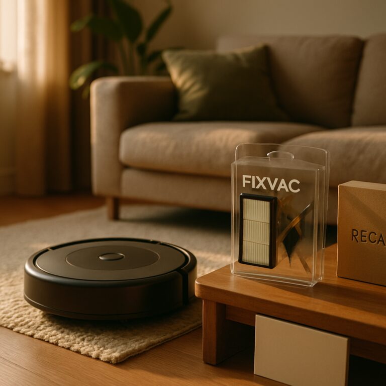 Domina la limpieza con iRobot Roomba: funciones curiosas, cuidados esenciales y recambios FIXVAC