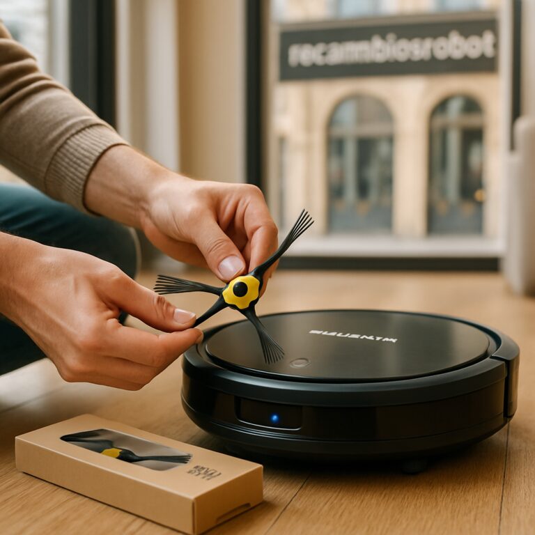 Innovación y mantenimiento proactivo para tu robot aspirador Rowenta: recambios compatibles y consejos prácticos