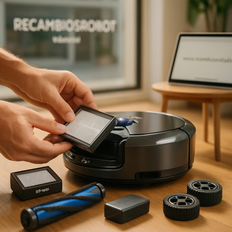 Mejora el rendimiento de tu robot aspirador Dyson con recambios de alta calidad