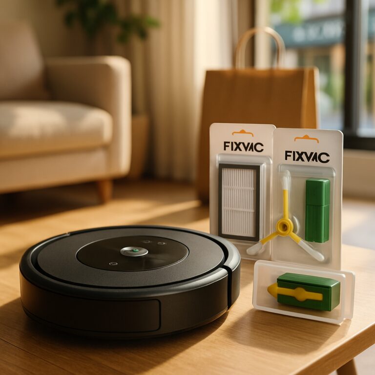 Roomba en tu hogar: limpieza eficiente, curiosidades y recambios FIXVAC a tu alcance