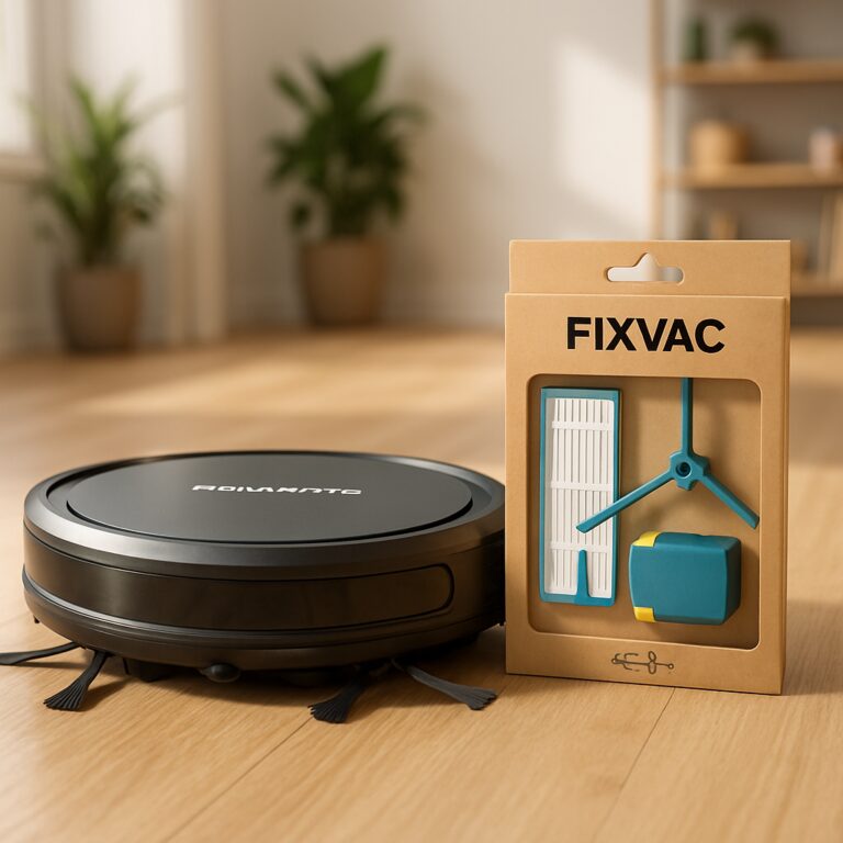 Mantén tu robot aspirador Rowenta al máximo rendimiento con recambios FIXVAC y consejos prácticos