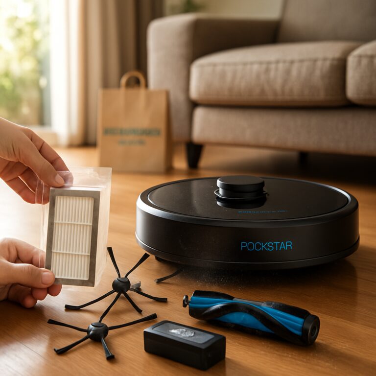 Optimiza tu hogar con el robot aspirador Cecotec Rockstar y recambios FIXVAC