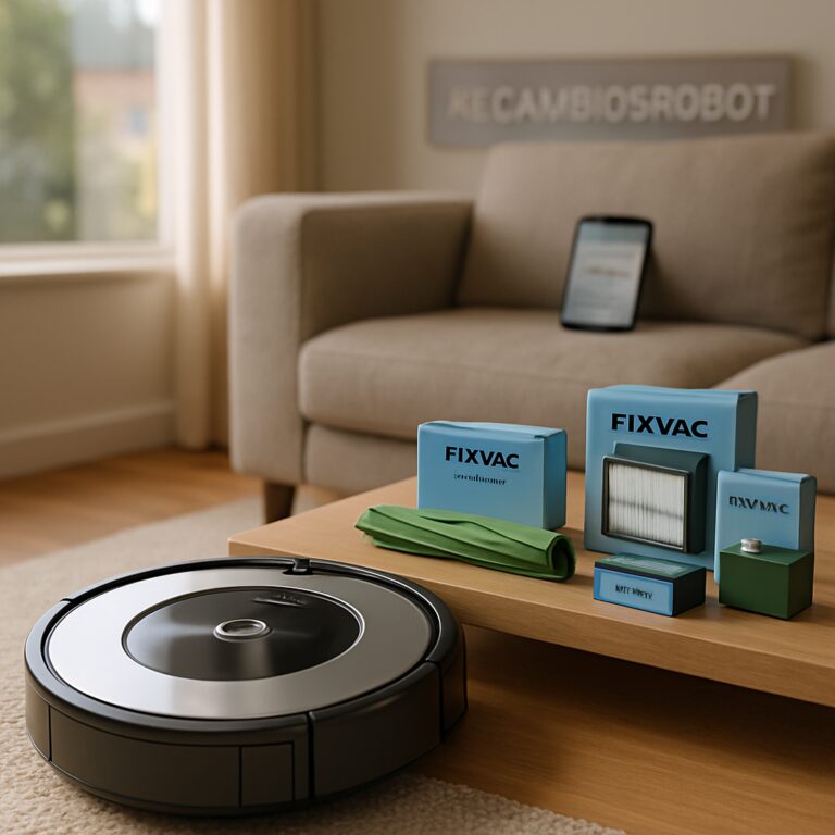 iRobot Roomba hoy: evolución práctica, modelos populares y recambios FIXVAC de confianza