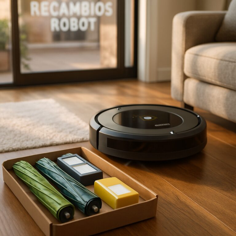 iRobot Roomba: limpieza inteligente, características clave y recambios de calidad