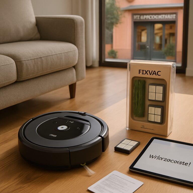 iRobot Roomba: potencia, inteligencia y recambios FIXVAC para mantenerlo siempre a punto
