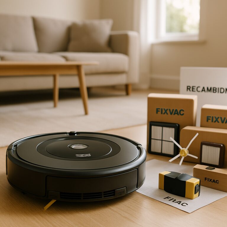iRobot Roomba: ventajas, modelos destacados y por qué elegir FIXVAC para tus recambios