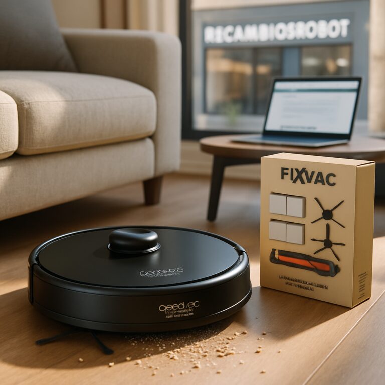 Guía completa del robot aspirador Cecotec Rockstar: rendimiento, mantenimiento y recambios FIXVAC