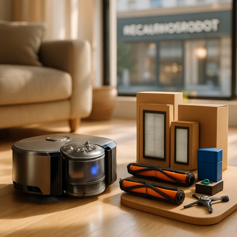 Robots aspiradores Dyson: potencia, inteligencia y mantenimiento inteligente con repuestos FIXVAC